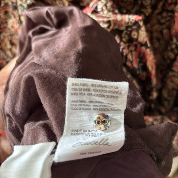 Cleobella Francesca Mini Dress XS Floral Print Boho Mini Long Bell Sleeve - Picture 10 of 10